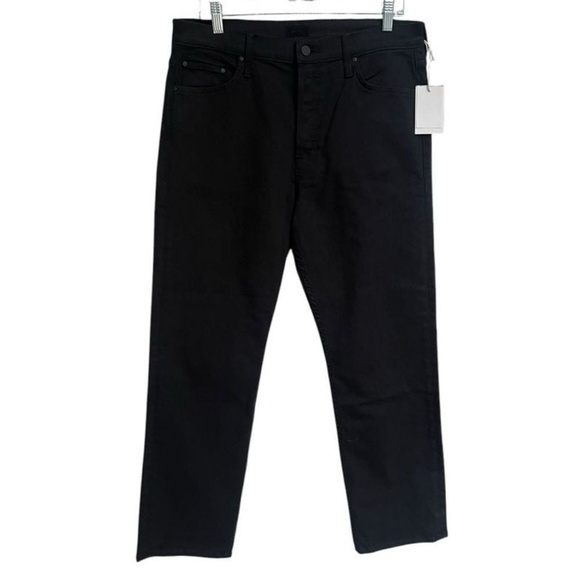 MOTHER NWT The Tomcat Ankle Black Jeans In Lasting Impression Size 32 - Picture 6 of 13